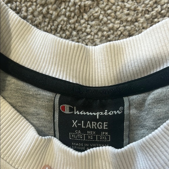 Champion White Sweater for Men - Picture 2 of 3